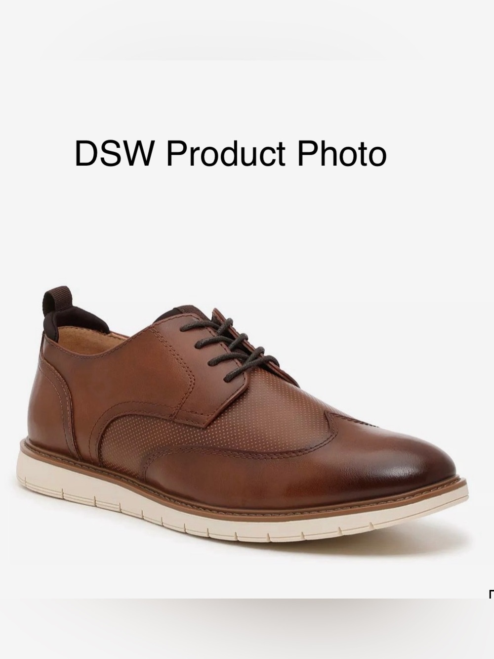 Mix No. 6 Finlee Wingtip Oxford - Cognac
